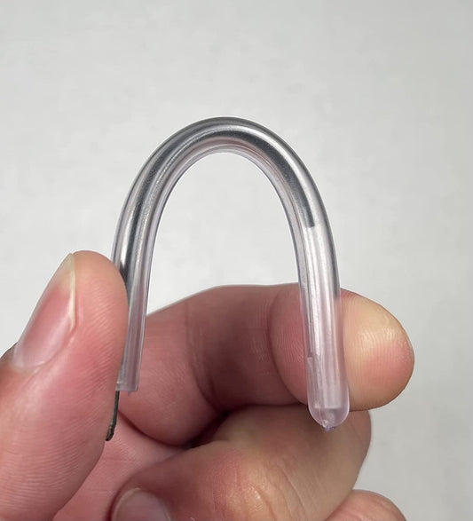 Flexible Safety Pens 100 Pack - Black or Blue Ink