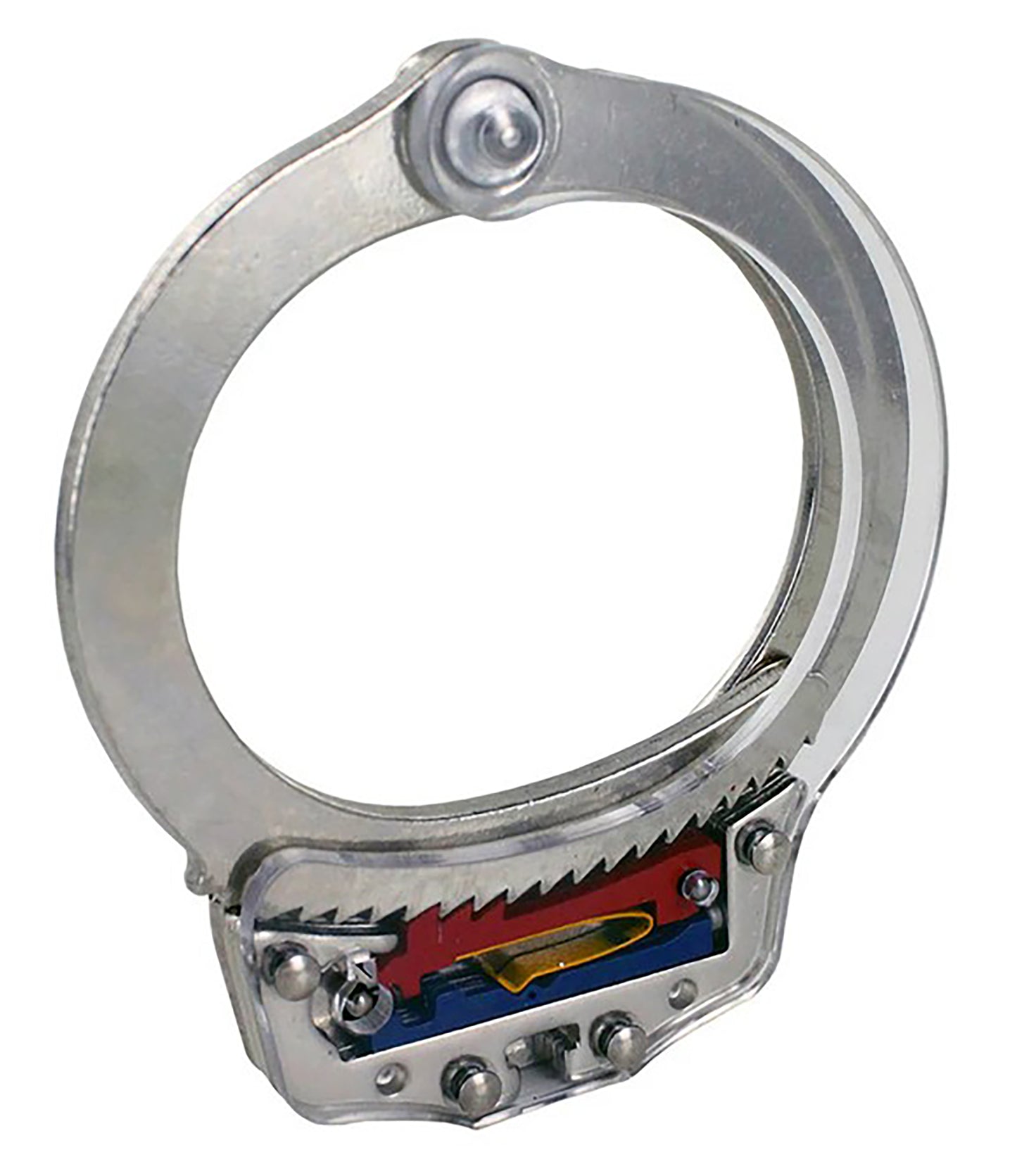 Clear Cuff Handcuff Training Aid See How a Handcuff Works Unique Clear Design