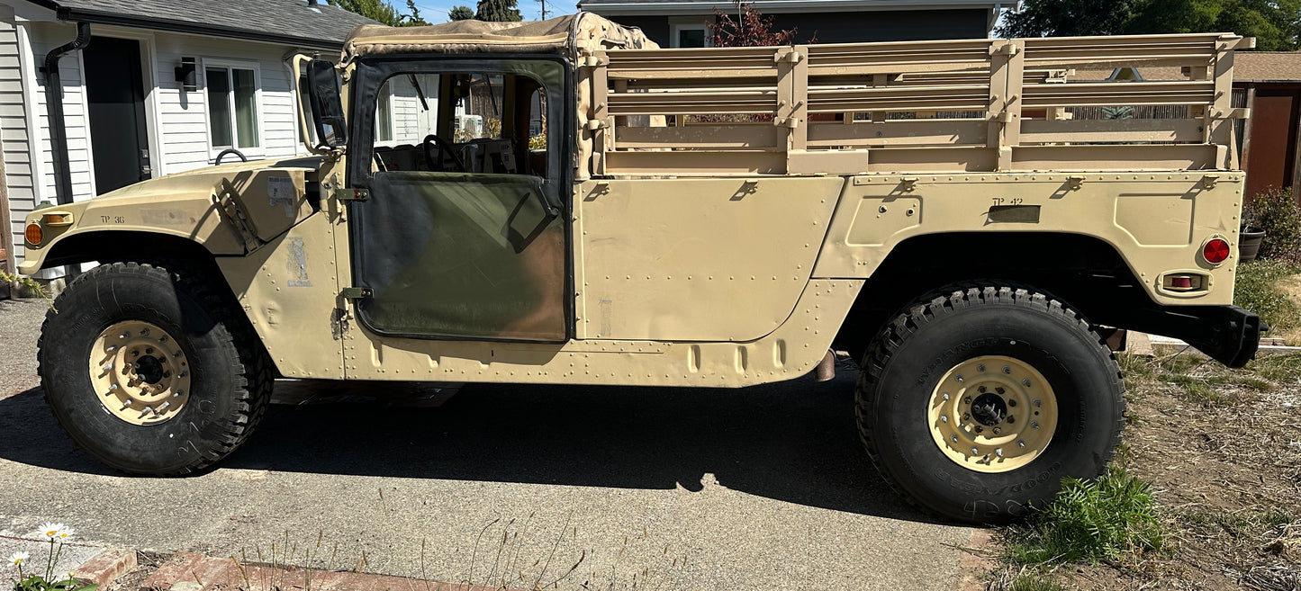2012 AM General HMMWV M1097R1 Military Humvee Rebuilt TH400 Runs Great 25k miles