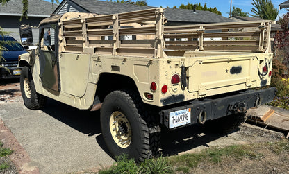 2012 AM General HMMWV M1097R1 Military Humvee Rebuilt TH400 Runs Great 25k miles