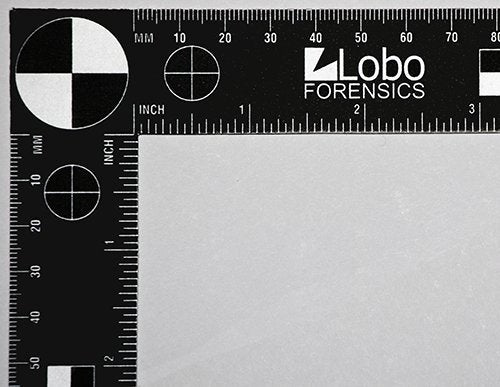 Fractional Bureau Scale for Measuring and Forensic Photography Designed in USA