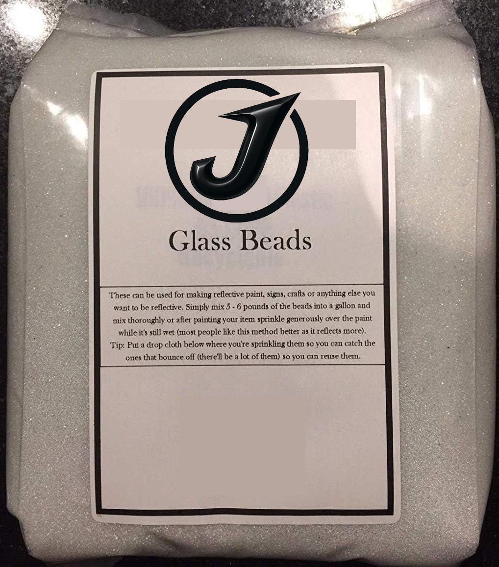Reflective Glass Beads For Paint Signs Crafts and Art Make Reflective Paint 1 ounce to 5 pounds
