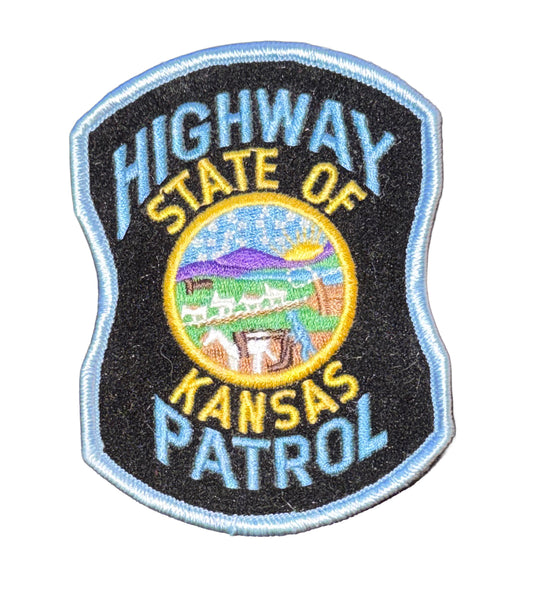Kansas Highway Patrol Patch Collectible Unused Brand New
