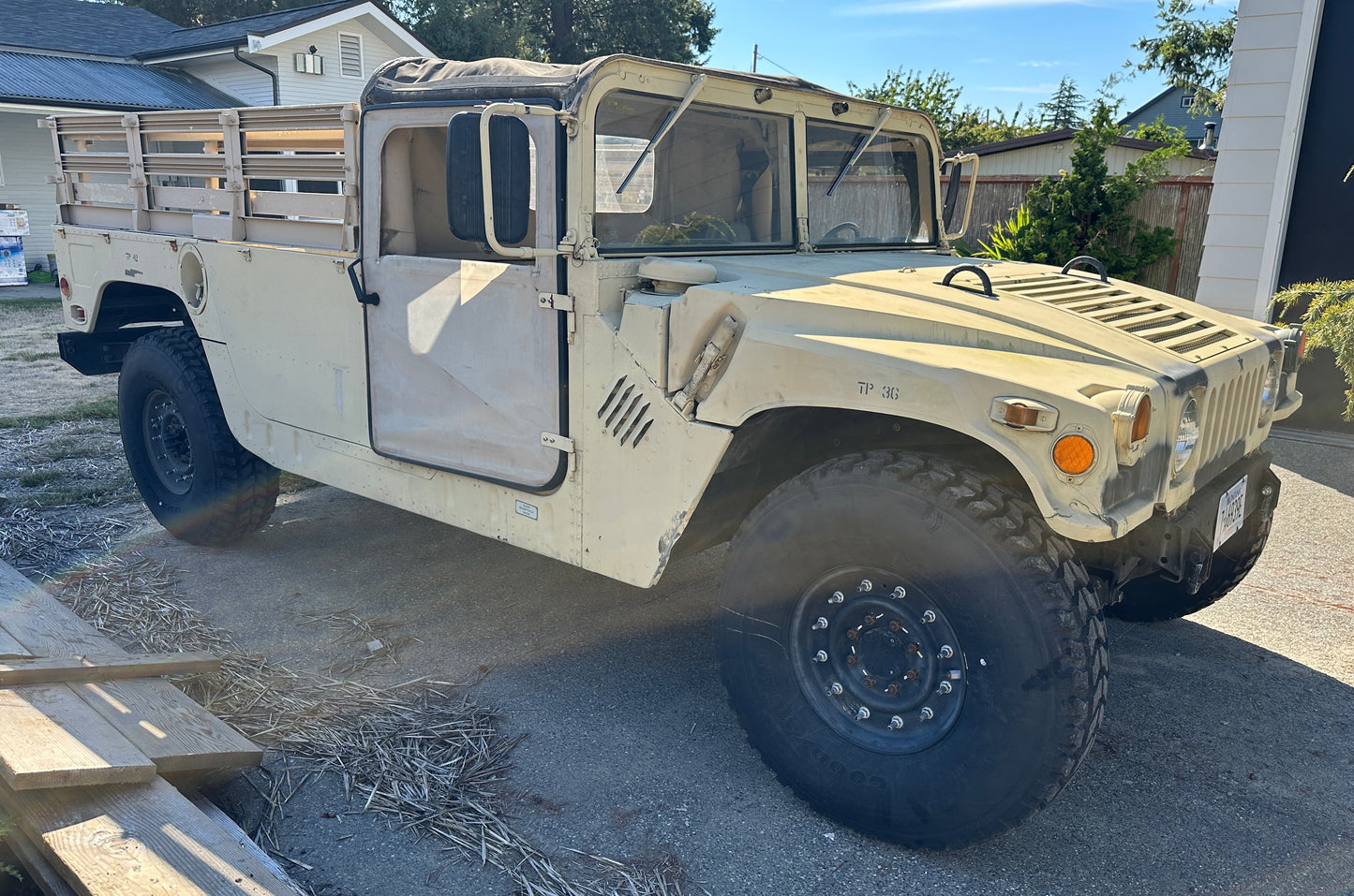 2012 AM General HMMWV M1097R1 Military Humvee Rebuilt TH400 Runs Great 25k miles
