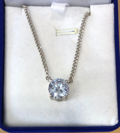 Premium 5.5 carat Genuine Cubic Zirconia Pendant Beautiful Pendant Great Gift