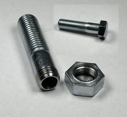 Spy Bolt Secret Storage Compartment Disguised Within a Real Hollowed Out Bolt