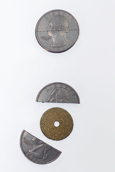 Diamond Escape Quarter – Miniature Disc Saw