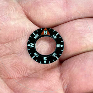 Mini Escape Compass – Flat Backup Compass