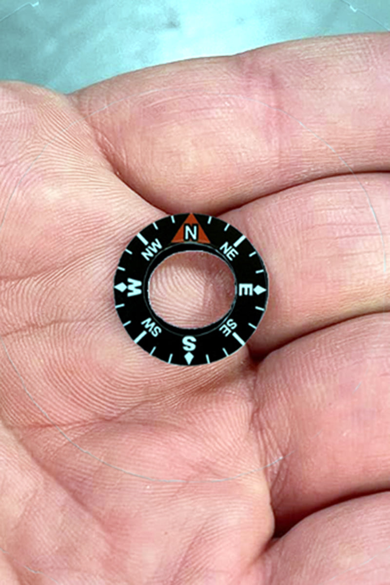 Mini Escape Compass – Flat Backup Compass