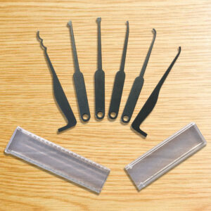 Titanium Lock-Pick Set with Pocket Case