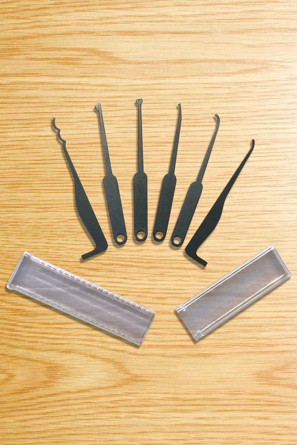 Titanium Lock-Pick Set with Pocket Case