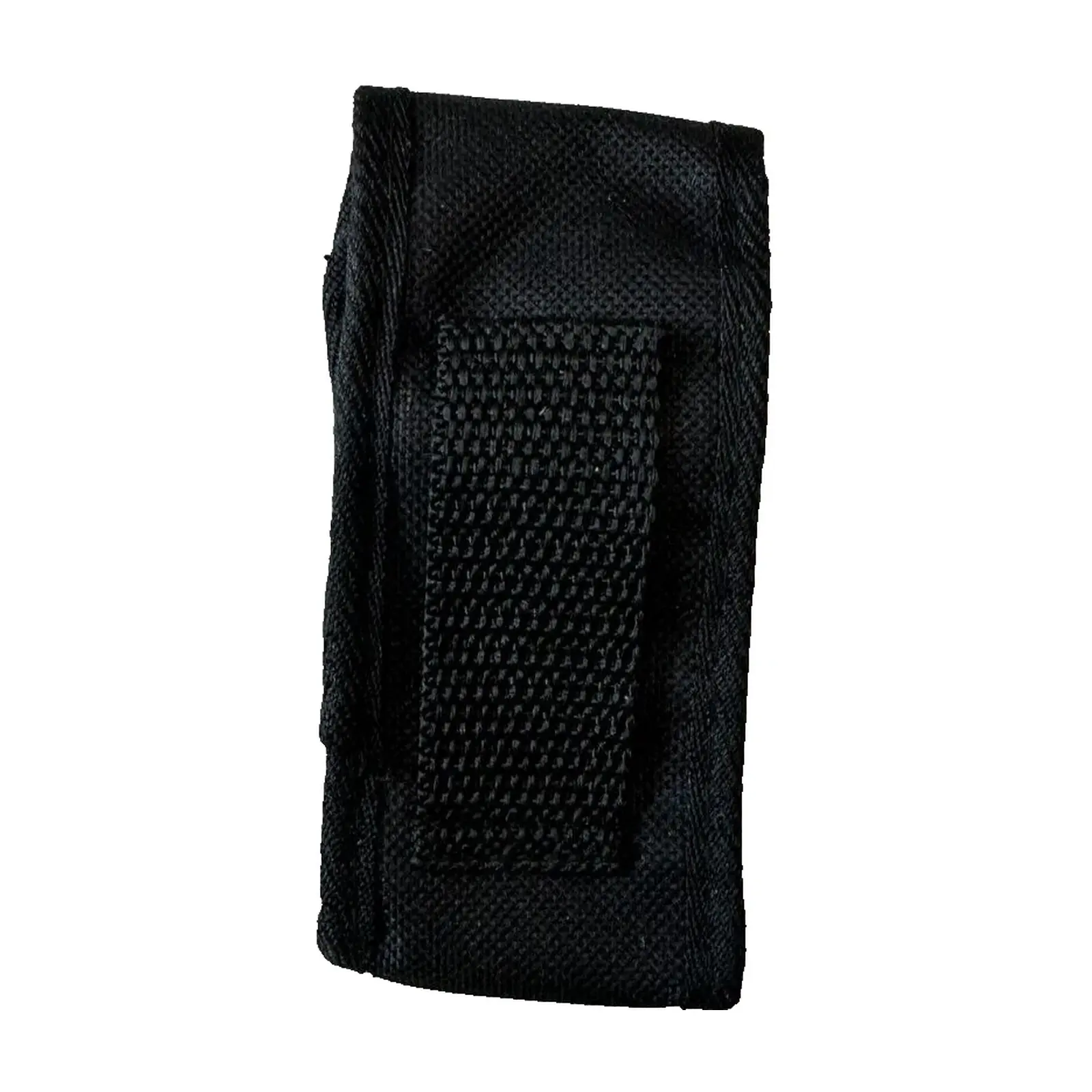 Black Nylon Belt Pouch with Hook-and-Loop Closure - Image 4