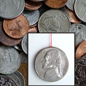 Covert Escape Compass – Nickel or Euro