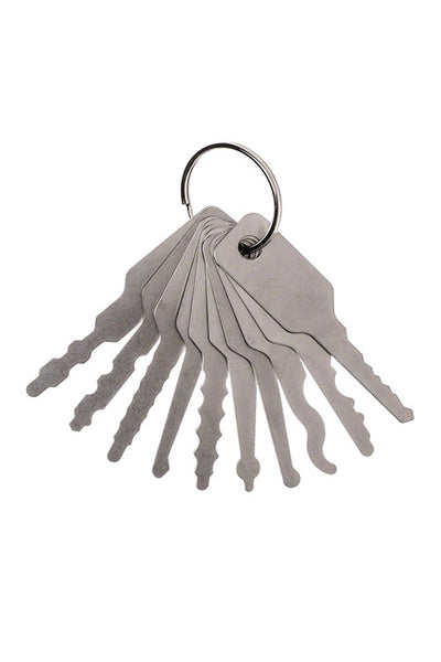 Automotive Jiggler Key Set – 10 Keys