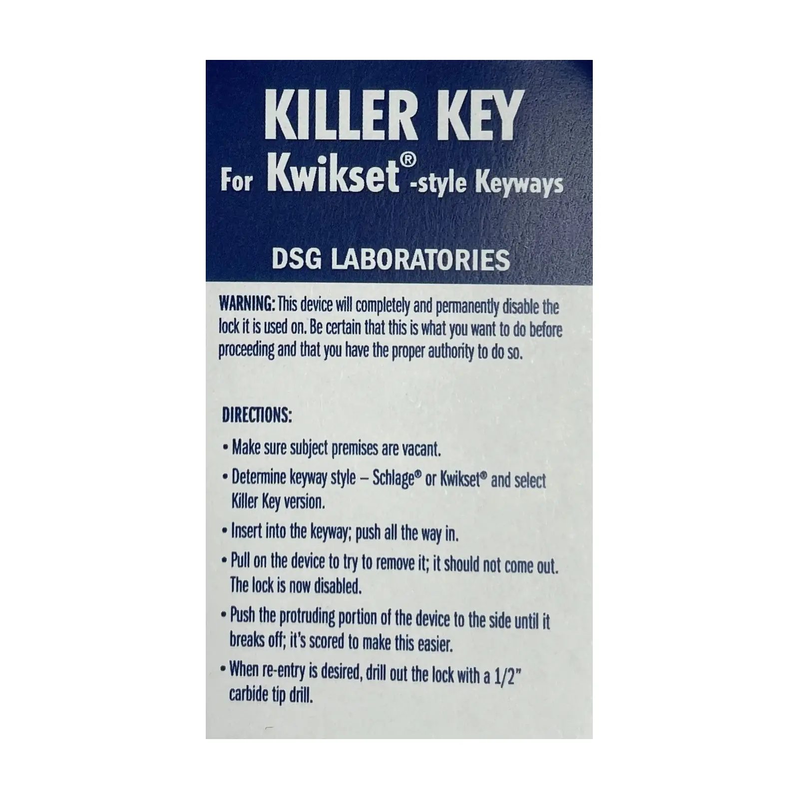 Kwikset Killer Key - Image 2