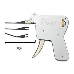 Pick Gun with Three Needles and Tension Wrench