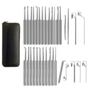 Master Lock-Pick Set with Leather Case