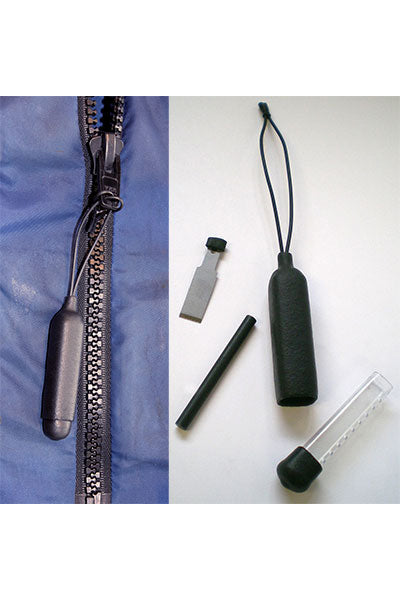 Zip Fire – Zipper-Pull Fire-Starting Kit