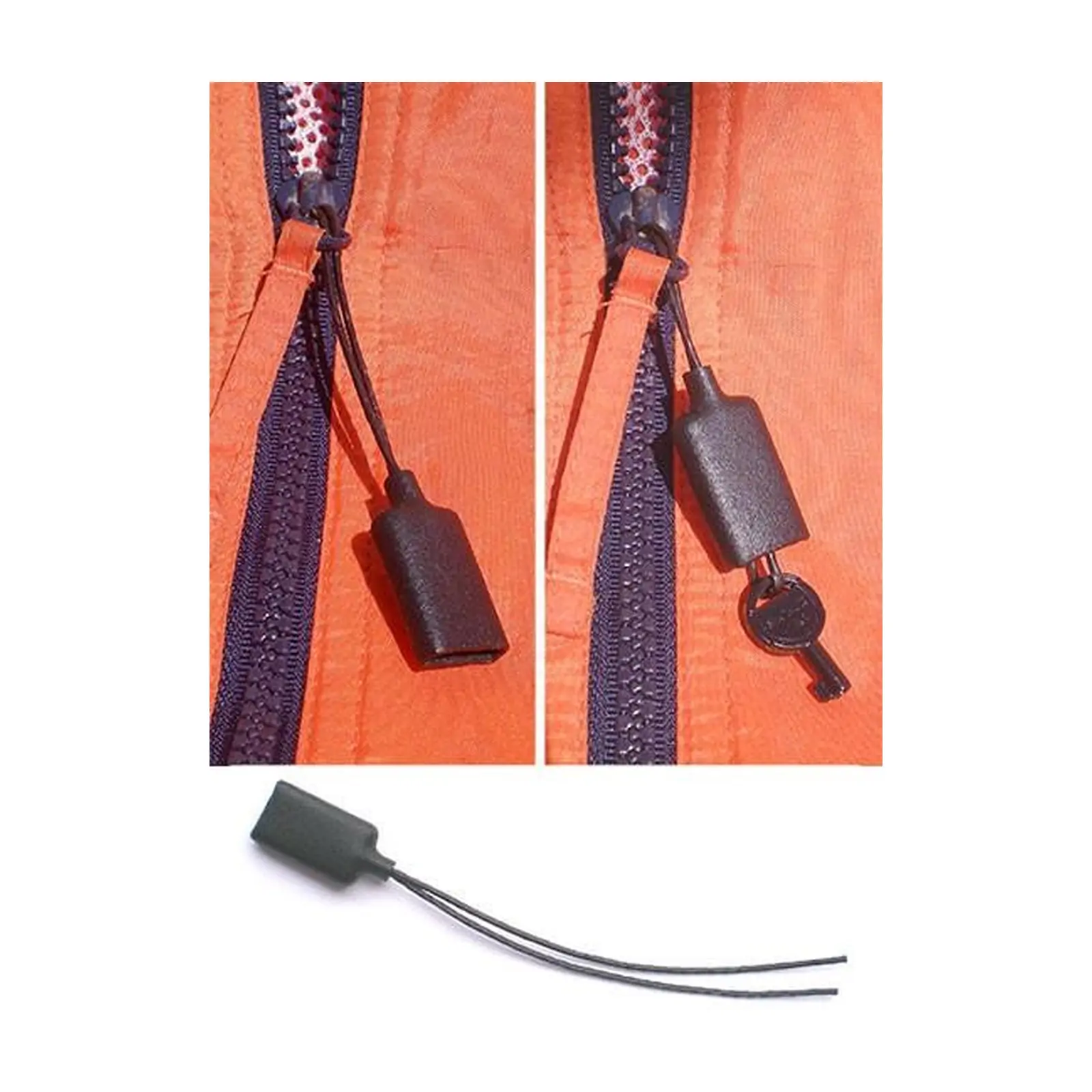 Zipper Pull Handcuff Key